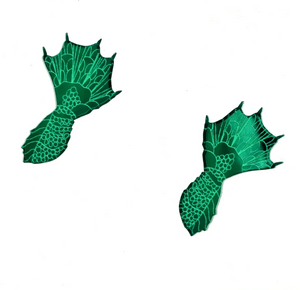 Vinca Earrings - Swamp Monster Hands