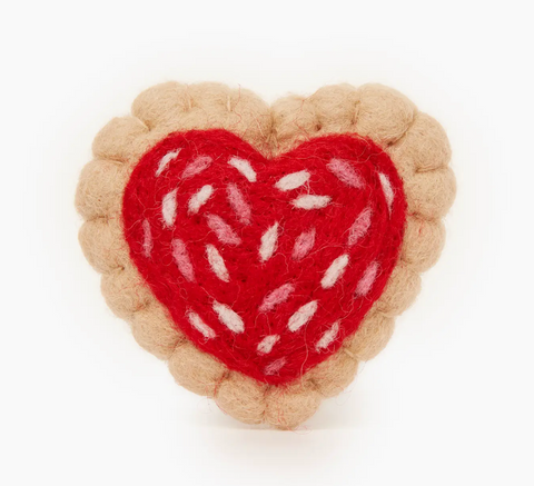Cat Toy - Heart Cookie