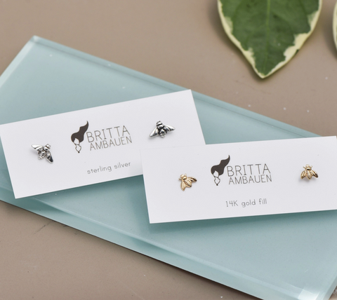 Britta Ambauen Bee Studs