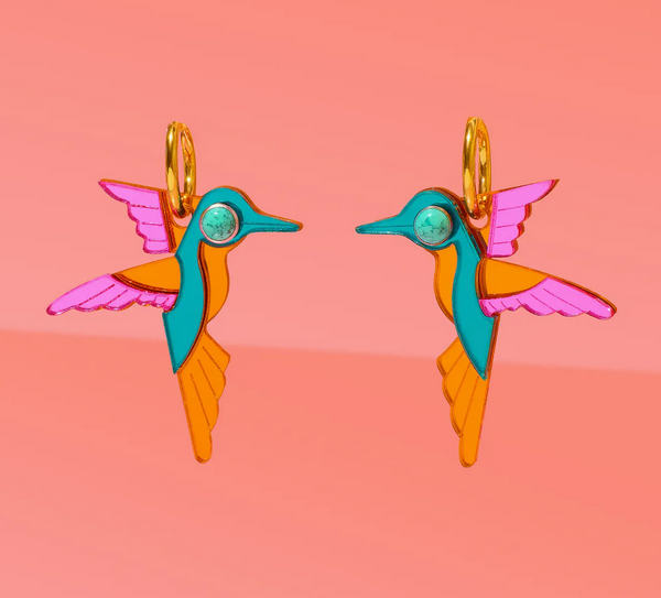 Tribe + Temple Hummingbird Hoops