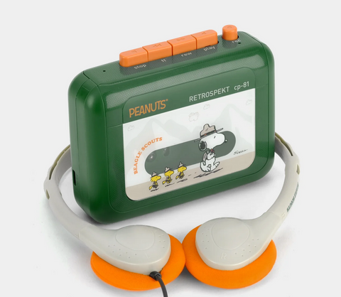 Snoopy Beagle Scouts Walkman