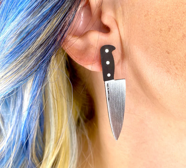 Vinca Earrings - 2" Chef's Knives
