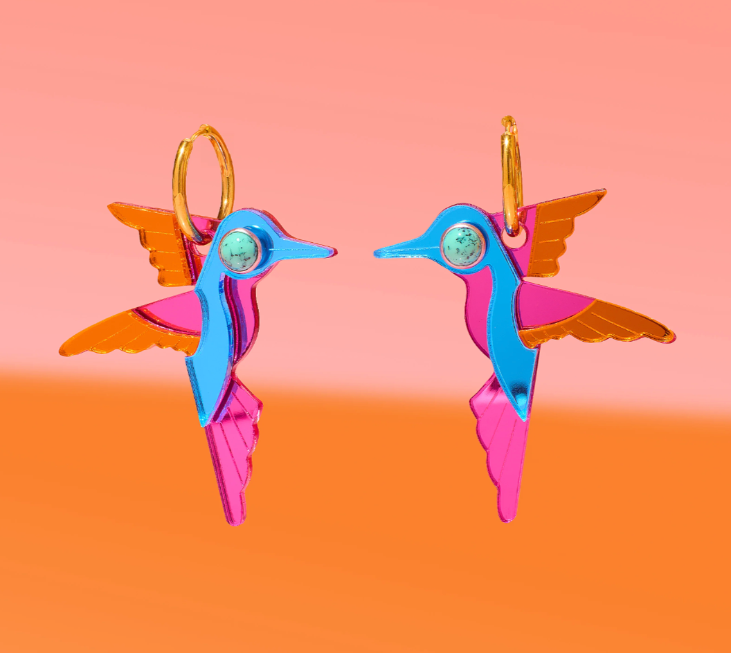 Tribe + Temple Hummingbird Hoops