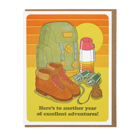 Greeting Card: Excellent Adventures