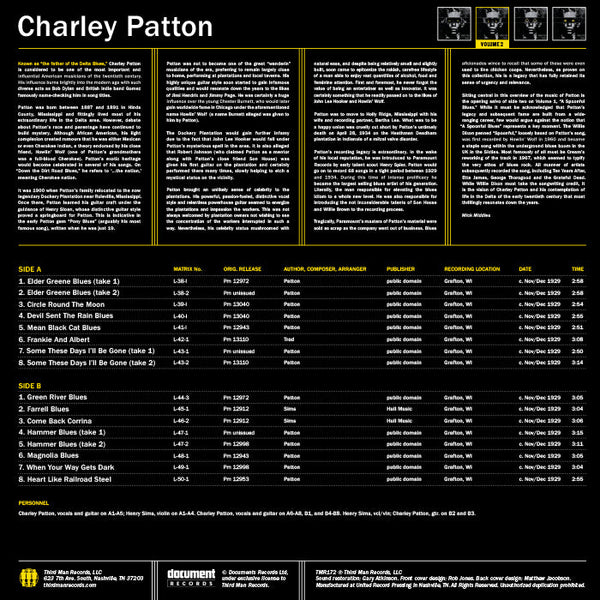 Charley Patton - Volume 2