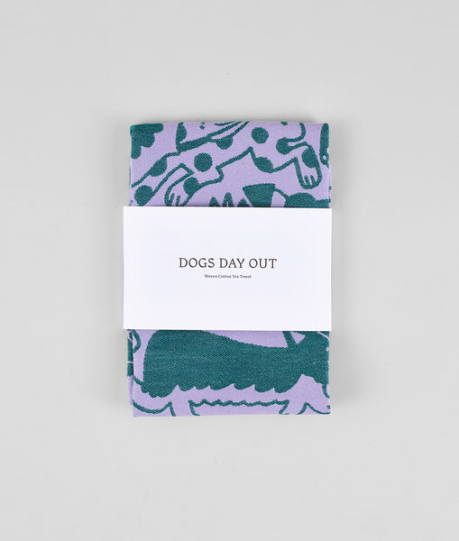 Tea Towel: Dogs Day Out