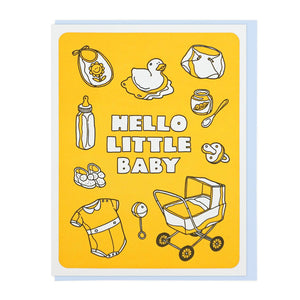 Baby Card: Hello Little Baby