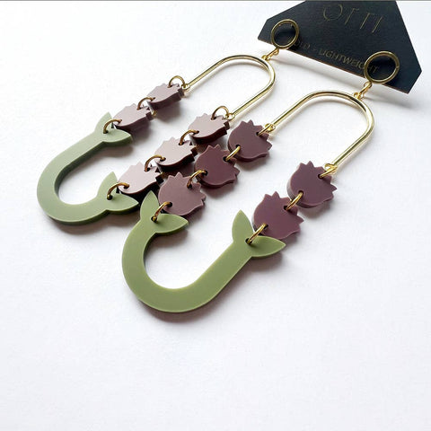 OTTI Lavender earrings