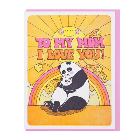 Greeting Card: To My Mom, I Love You