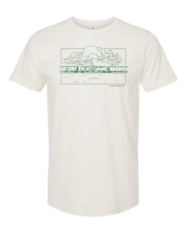 Bitterroot Records T-shirt (White)