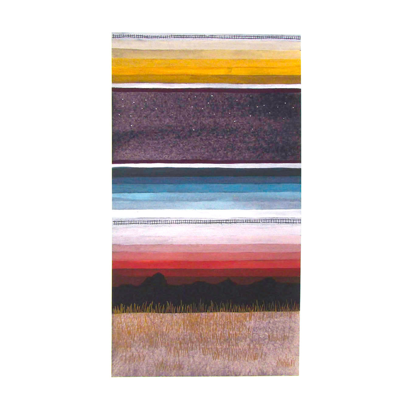 ART PRINT: Blanket Sky - by Heather Sundquist Hall
