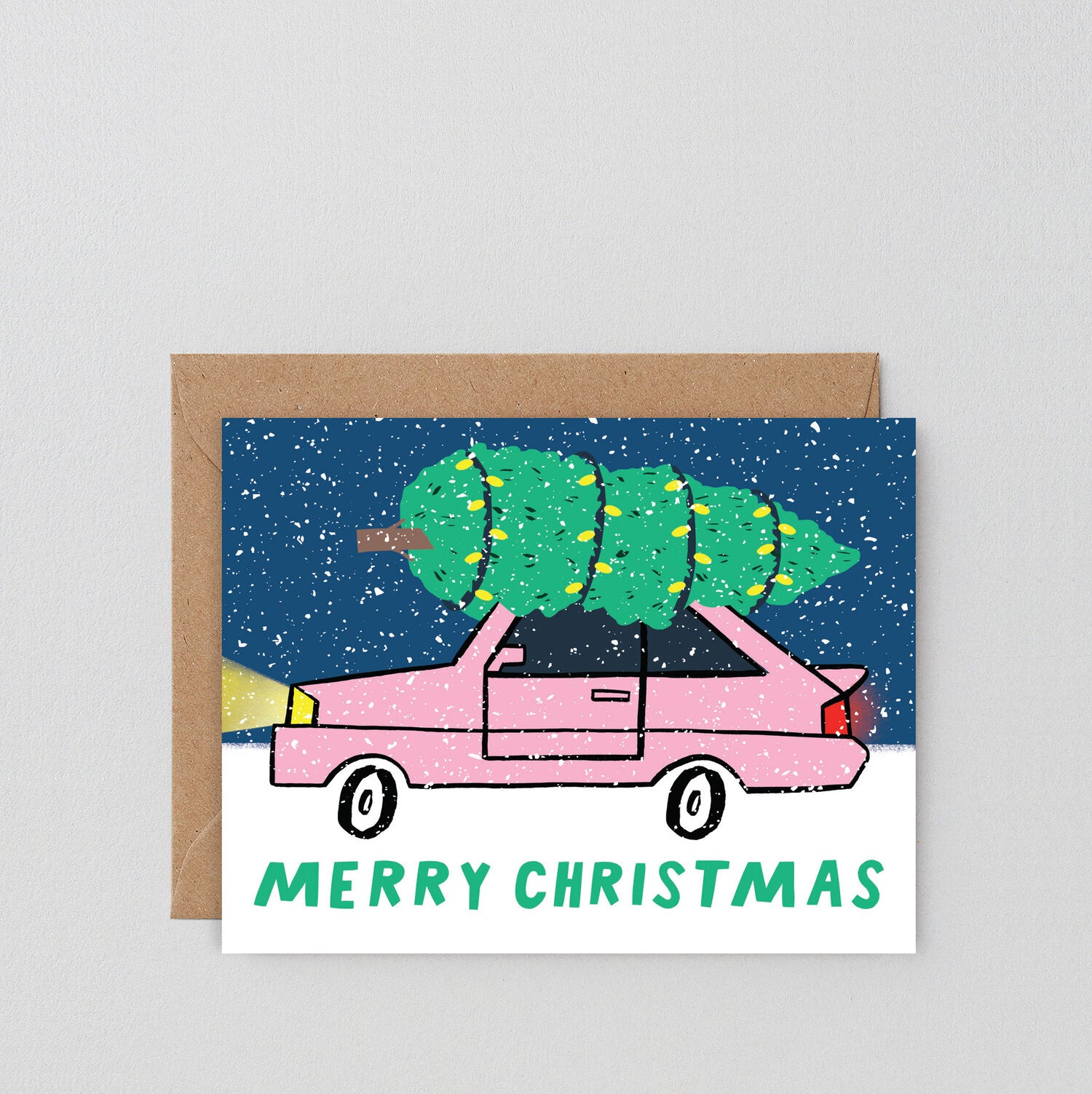 Holiday Card: Christmas Car