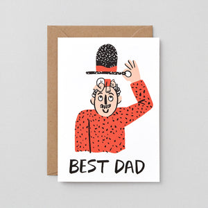 Father's Day Card: Best Dad