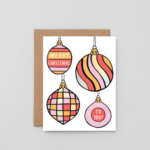 Holiday Card: Ornaments