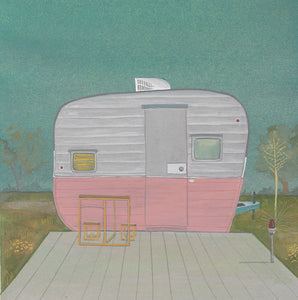 ART (Pocket) PRINT: Ol' Pinky - by Heather Sundquist Hall
