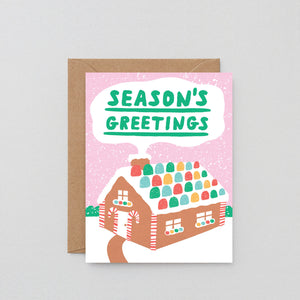 Holiday Card: Gingerbread House