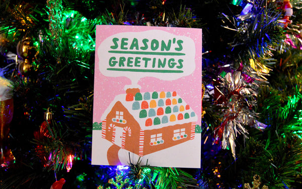 Holiday Card: Gingerbread House