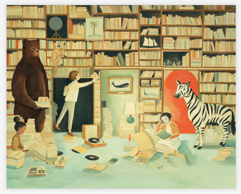 ART PRINT: Imaginaries Library - Emily Winfield Martin