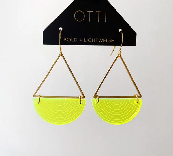 OTTI Half Moon Fluorescent Green