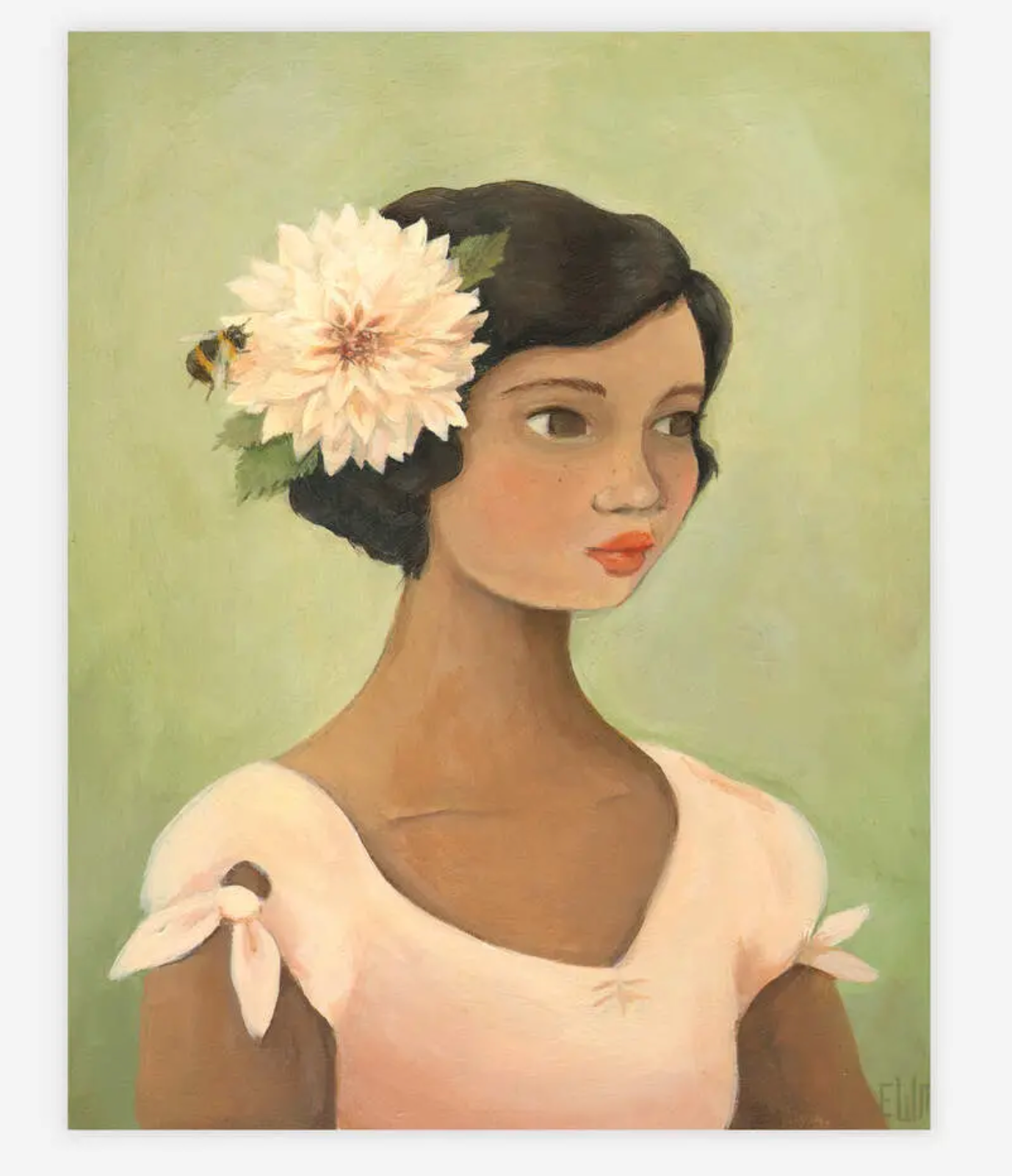 ART PRINT: Dahlia - Emily Winfield Martin