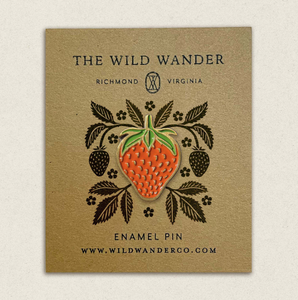 Enamel Pin: Strawberry