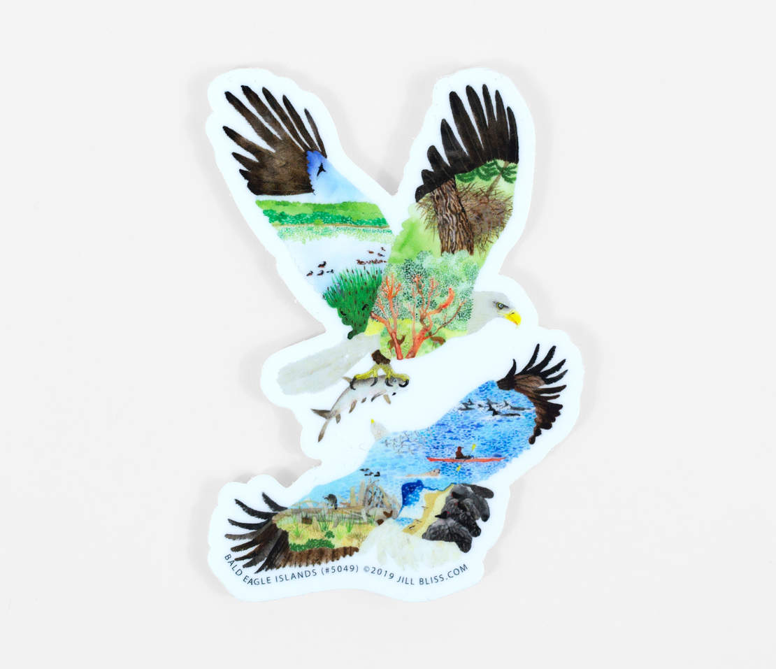Sticker - Bald Eagle Islands