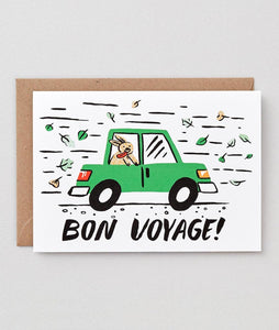 Greeting Card: Bon Voyage