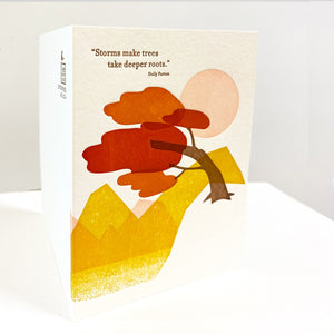 Greeting Card: Storms Make Trees Take Deeper Roots