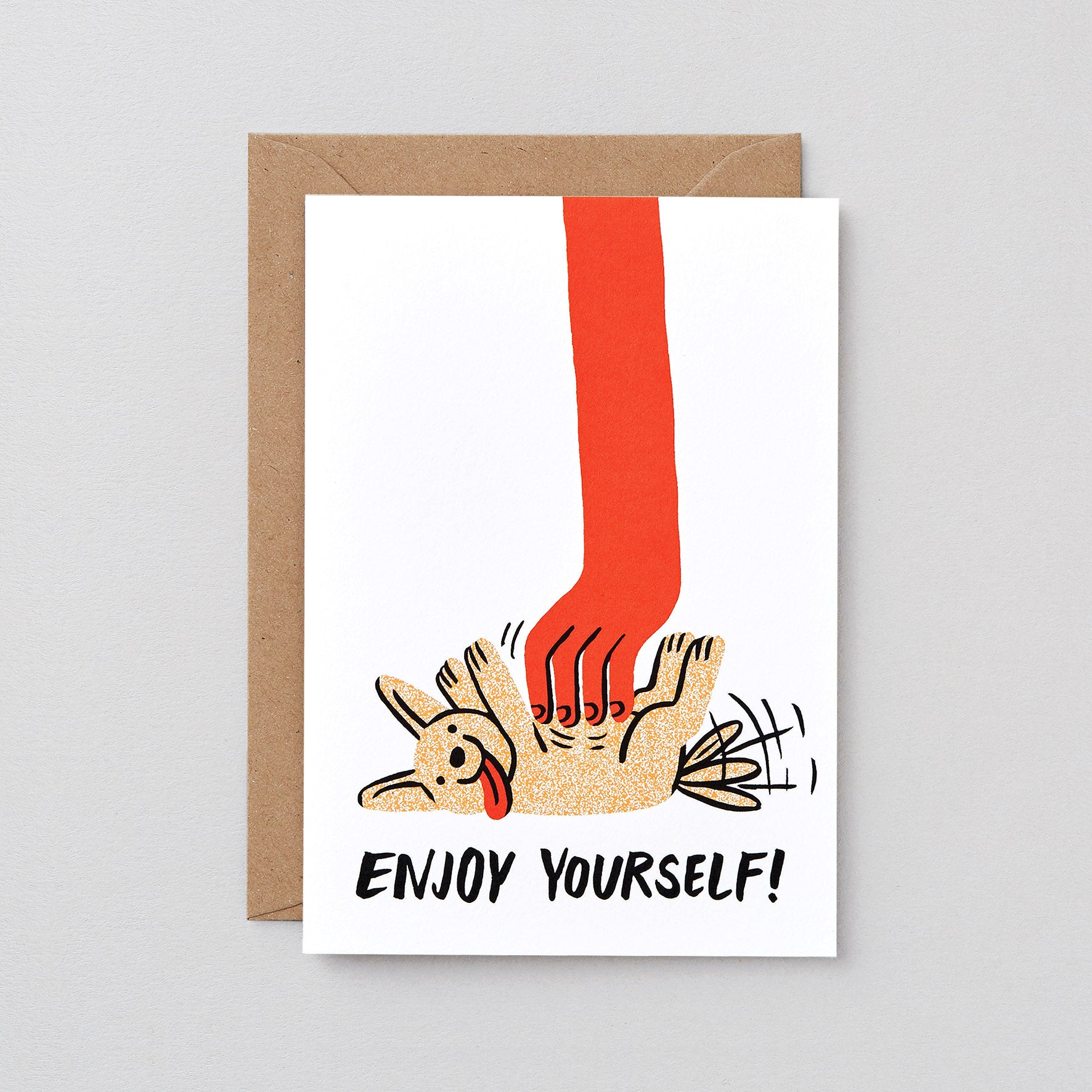 Greeting Card: Enjoy Yourself