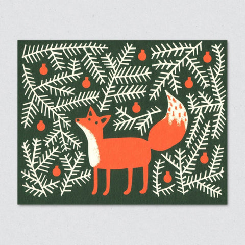 Holiday Card: Forest Fox