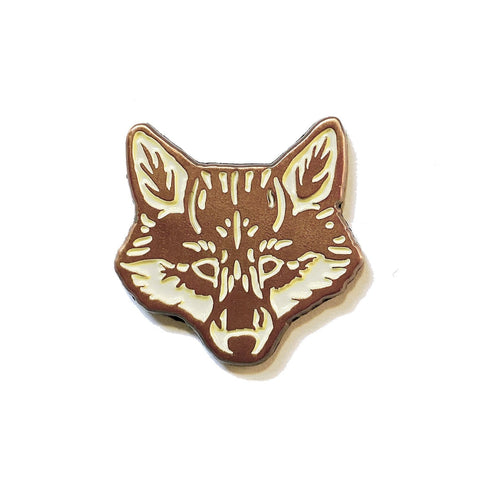 Enamel Pin: Fox Head