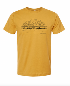 Bitterroot Records T-shirt (Ginger)