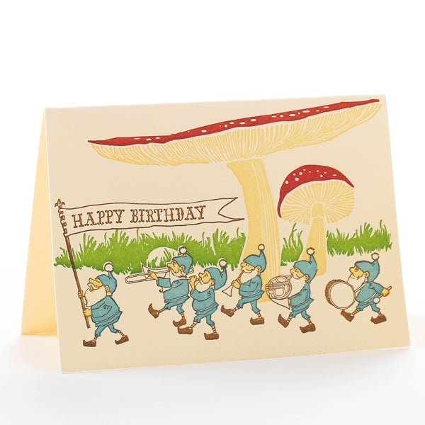 Birthday Card: Gnomes