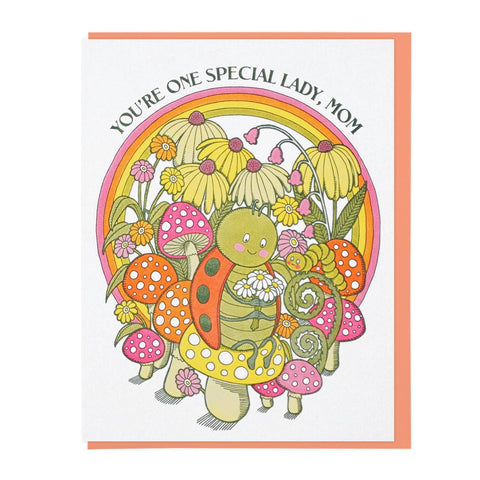 Greeting Card: Special Ladybug Mom