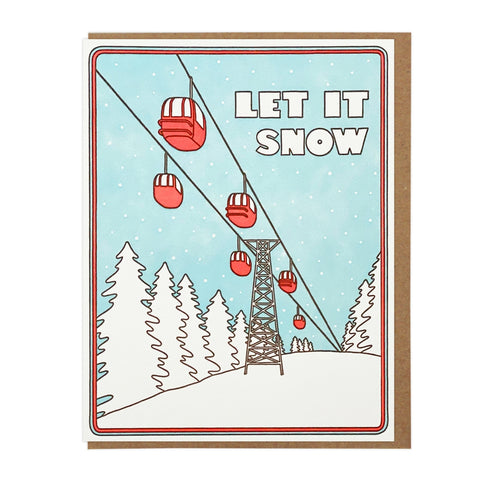 Holiday Card: Let It Snow