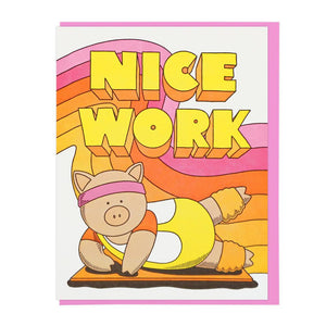 Greeting Card: Nice Work