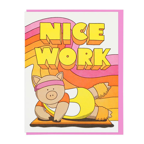 Greeting Card: Nice Work