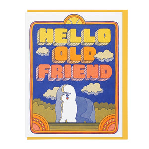Greeting Card: Hello Old Friend