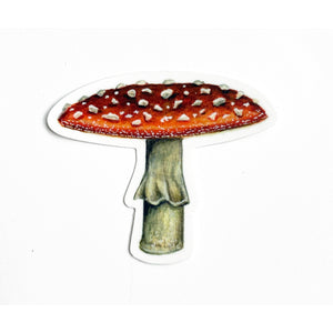Sticker - Fly Agaric Mushroom