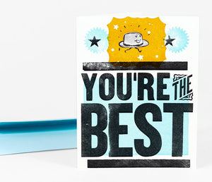 Greeting Card: You're The Best