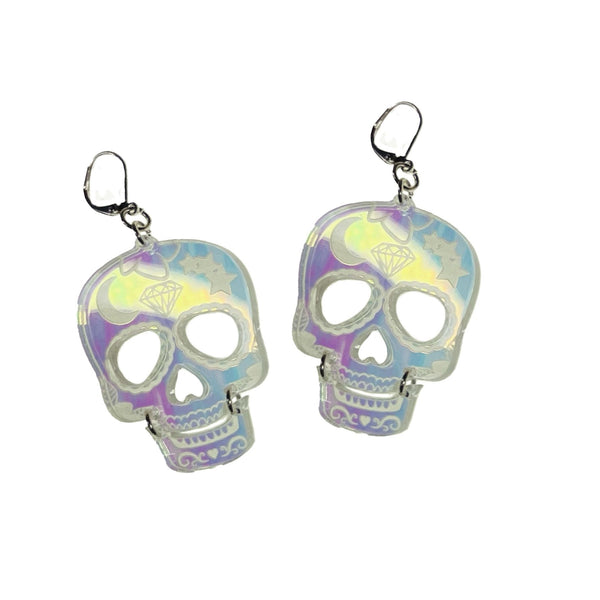 Vinca Earrings - Sugar Skulls