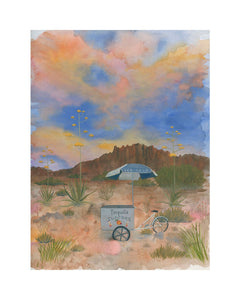ART PRINT: Tequila Sunrises - by Heather Sundquist Hall