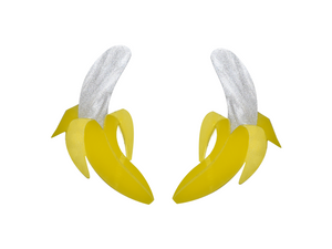 Vinca Earrings - Bananas (XL)