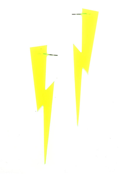 Vinca Earrings - Lightning Bolts (3 color options)